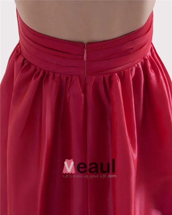 Imperium Sweetheart Vloer-length Taffeta Bruidsmeisjes Jurken