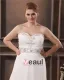 Elegancka Linia Kochanie Podlogi Długosc Rekawow Szyfonowa Suknia Ślubna Suknie Ślubne Dla Puszystych
