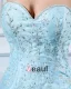 Ball Gown Sweetheart Sleeveless Chapel Train Organza Beading Womens Quinceanera Prom Dresses