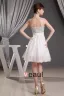 Stylish Chiffon Spaghetti Straps Beading Sleeveless Zipper Knee Length Pleated Cocktail Dress