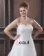 Satin Organza Perles Applique Fleur Bustier De La Main Ainsi Que La Taille De Mariée Robes De Mariage De Robe