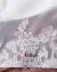 Satin Organza Perles Applique Fleur Bustier De La Main Ainsi Que La Taille De Mariée Robes De Mariage De Robe