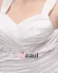 Rhinestone Ruffle Shoulder Straps Court Plus Size Bridal Gown Wedding Dress