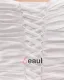 Rhinestone Ruffle Shoulder Straps Court Plus Size Bridal Gown Wedding Dress