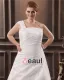 Satin Applique Une Cour D'epaule Plus La Taille Des Robes De Mariée De Mariage De Robe
