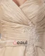 Taffeta Embroidery Ruffle Queen Anne Ankle Length Mothers of Bride Guests Dresses