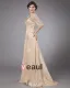 Taffeta Embroidery Ruffle Queen Anne Ankle Length Mothers of Bride Guests Dresses