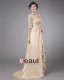 Taffeta Embroidery Ruffle Queen Anne Ankle Length Mothers of Bride Guests Dresses