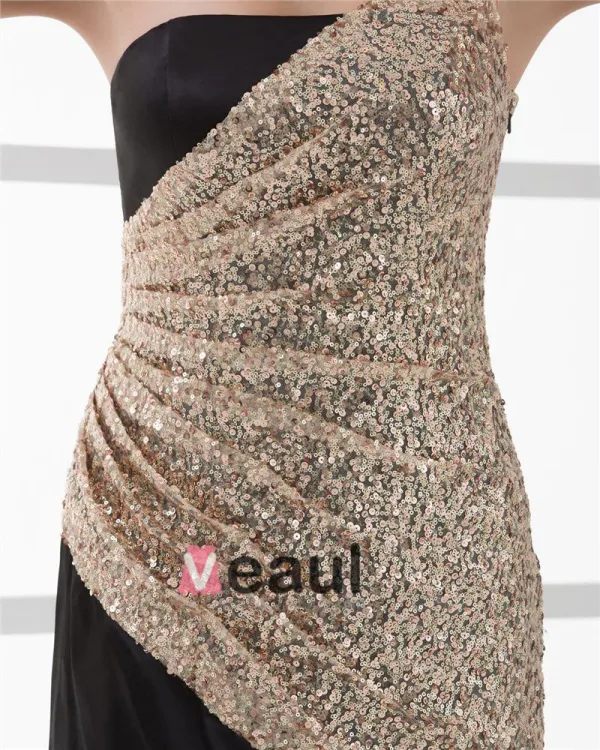 Sexy A-Line Silk One Shoulder ShortMini Women Cocktail Dress