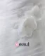 Beading Ruffles Applique Strapless Floor Length Yarn Mermaid Wedding Dress