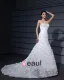 Beading Applique Decor Sweetheart Chapel Train Taffeta Bridal Grown Mermaid Wedding Dress