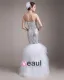 Sweetheart Floor Length Paillette Satin Women Mermaid Wedding Dress