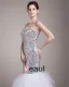 Sweetheart Floor Length Paillette Satin Women Mermaid Wedding Dress