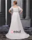 Beading Sash Court Plus Size Bridal Gown Wedding Dress