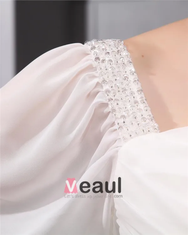 Beading Sash Court Plus Size Bridal Gown Wedding Dress