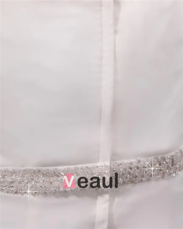 Beading Sash Court Plus Size Bridal Gown Wedding Dress