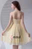 Fashion Sweetheart Knee Length Ruffle Chiffon Bridesmaid Dress