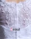Jewel Sleeveless Zipper Applique Mini Length Satin Woman Mini Wedding Dress