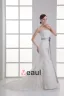 Tulle Applique Beading Strapless Court Train Mermaid Wedding Dress
