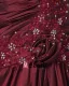 Taffeta Ruffle Beading One Shoulder Mermaid Floor Length Mothers of Bride Guests Dresses
