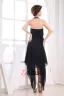 Chiffon Beading Halter Sleeveless Backless Zipper Asymmetrical Pleated Prom Cocktail Dress
