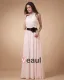 Longueur Robe Bustier Gracieux De Plancher De Mousseline De Demoiselle D'honneur Robe