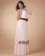 Longueur Robe Bustier Gracieux De Plancher De Mousseline De Demoiselle D'honneur Robe