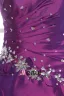 Asymmetrisk Lengde Ermelos Kjaereste Halsen Beading Plissert Taffeta Kvinne Hoy Lav Ballkjoler