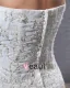 Yarn Satin Lace Flowers Beading Sweetheart Cathedral Train Mermaid Wedding Dress