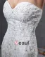 Yarn Satin Lace Flowers Beading Sweetheart Cathedral Train Mermaid Wedding Dress