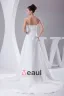 Elegante Dentelle De Mousseline De Soie Satin Perlage Femmes Longueur De Plancher De Robe De Mariée Robe De Mariage
