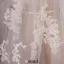Short paragraph Aesthetic White Lace Veil Material