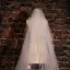 Super Long Materiau De Fil Blanc Doux Dentelle Voile De Luxe