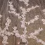 Super Long Materiau De Fil Blanc Doux Dentelle Voile De Luxe
