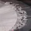 Super Long Tailing White Lace Veil Soft Yarn Material
