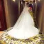 Super Long Tailing White Lace Veil Soft Yarn Material