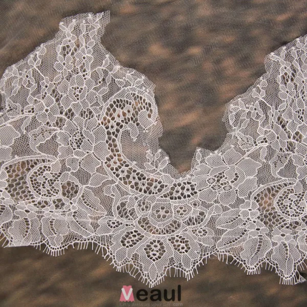 175 cm Longue Queue Voile De Dentelle Materiau De Fil Souple