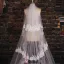 175 cm Long Dentelle Tailing Laciness Voile Materiau De Fil Souple