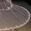 175 cm Long Dentelle Tailing Laciness Voile Materiau De Fil Souple
