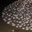 175 cm Longue Queue Fleurs A La Main Voile De Dentelle Materiau De Fil Souple