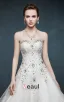 2015 Bra-type Summer Beading Luxury Long Trailing Wedding Dress