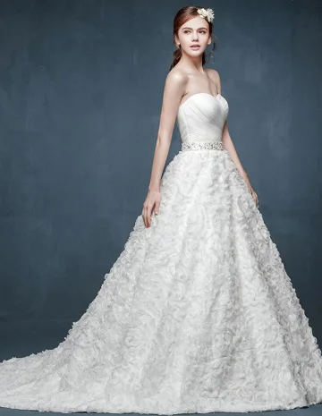 Bra Type Fleurs Ceinture Grands Chantiers Robe De Mariage De Mariée Enceinte