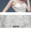2015 Fashion Double Shoulder Fishtail Lace Collar Vest Sexy Halter Trailing Wedding Dress