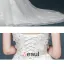 2015 Transparent Lace Handmade Petal Luxury Small Trailing Wedding Dress