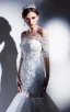 2015 Half Sleeve Word Shoulder Fishtail Lace Trailing Wedding Dress