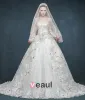 Suita Dla Splywu Romantyczny Vintage Suknia Ślubna