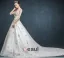 Inkrustowane Koncowe Diamenty Bridal Suknia Ślubna Romantyczny