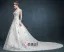 Inkrustowane Koncowe Diamenty Bridal Suknia Ślubna Romantyczny