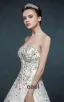 Inkrustowane Koncowe Diamenty Bridal Suknia Ślubna Romantyczny