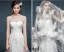 Robe De Mariée En Dentelle Romantique Blanche Bustier Robe De Mariage Avec Double Arrière